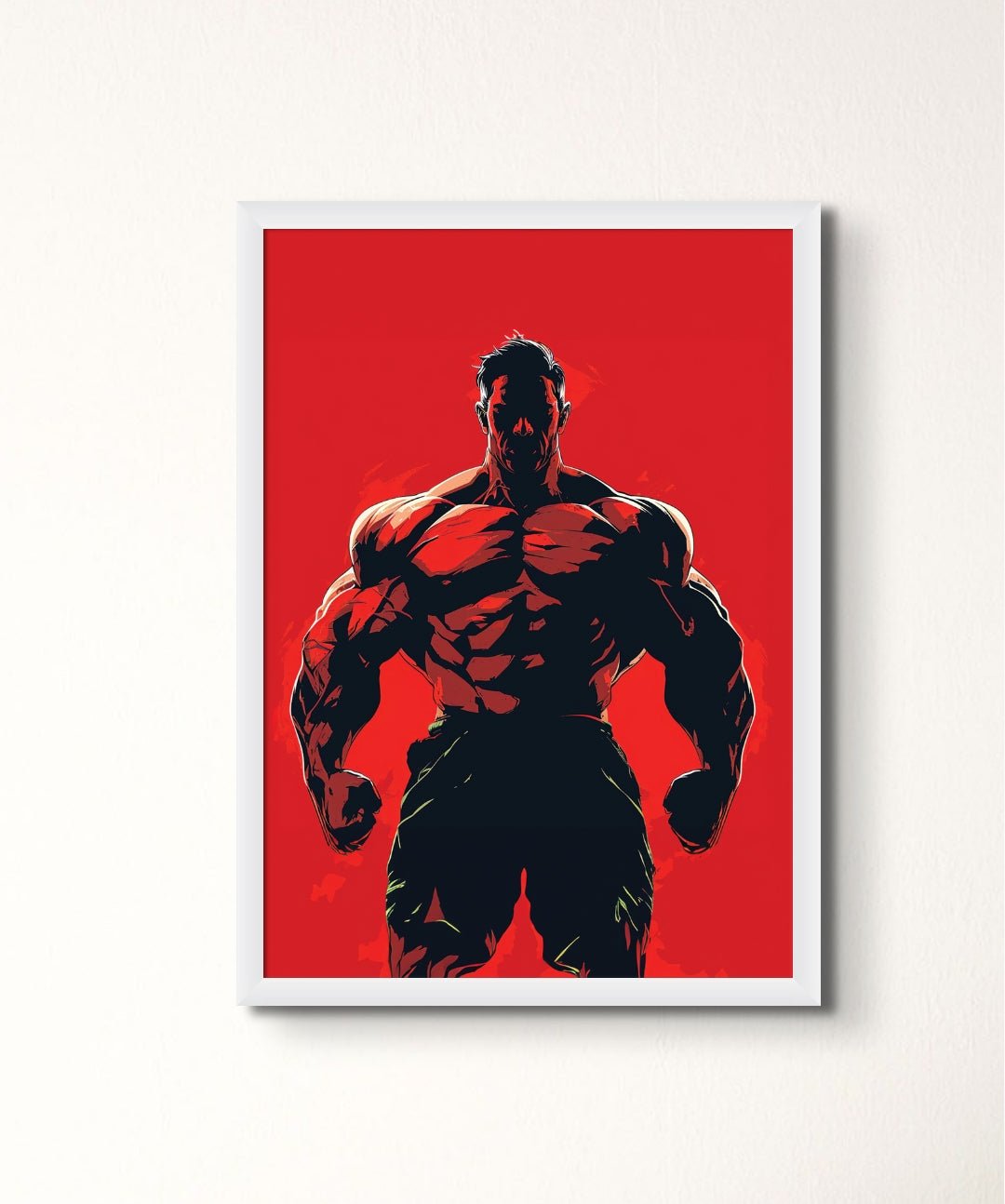 Forceform - Words On Wall - - A3 - White Frame - Forceform