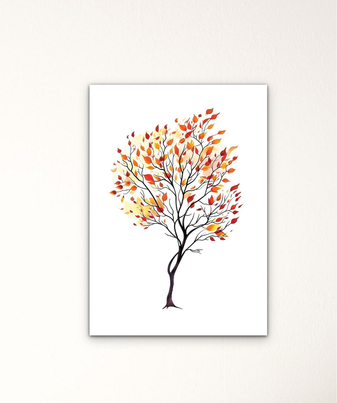 Autumn Blaze - Words On Wall - - A4 - No Frame - Autumn Blaze