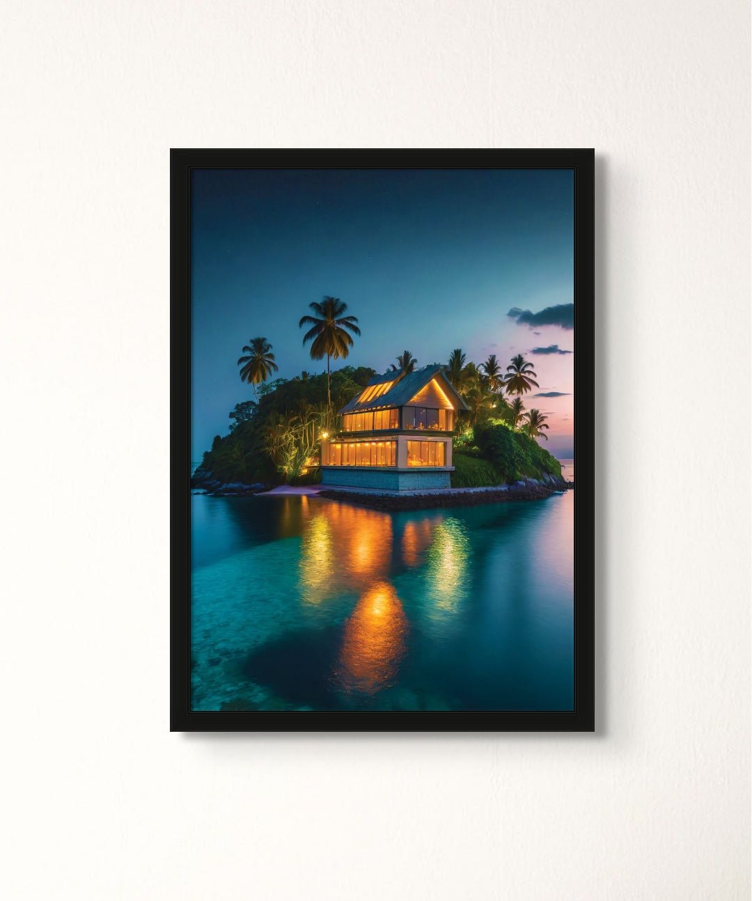 Horizon Home - Words On Wall - - A3 - Black Frame - Horizon Home