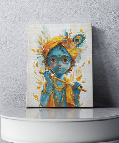 Krishna Kanhaiya - Words On Wall - Canvas - Krishna Kanhaiya