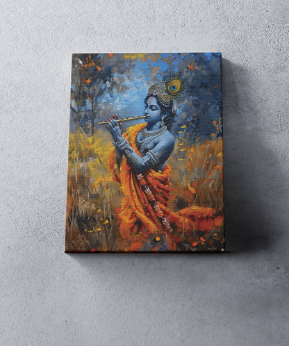 Timeless Krishna - Words On Wall - Canvas - Timeless Krishna