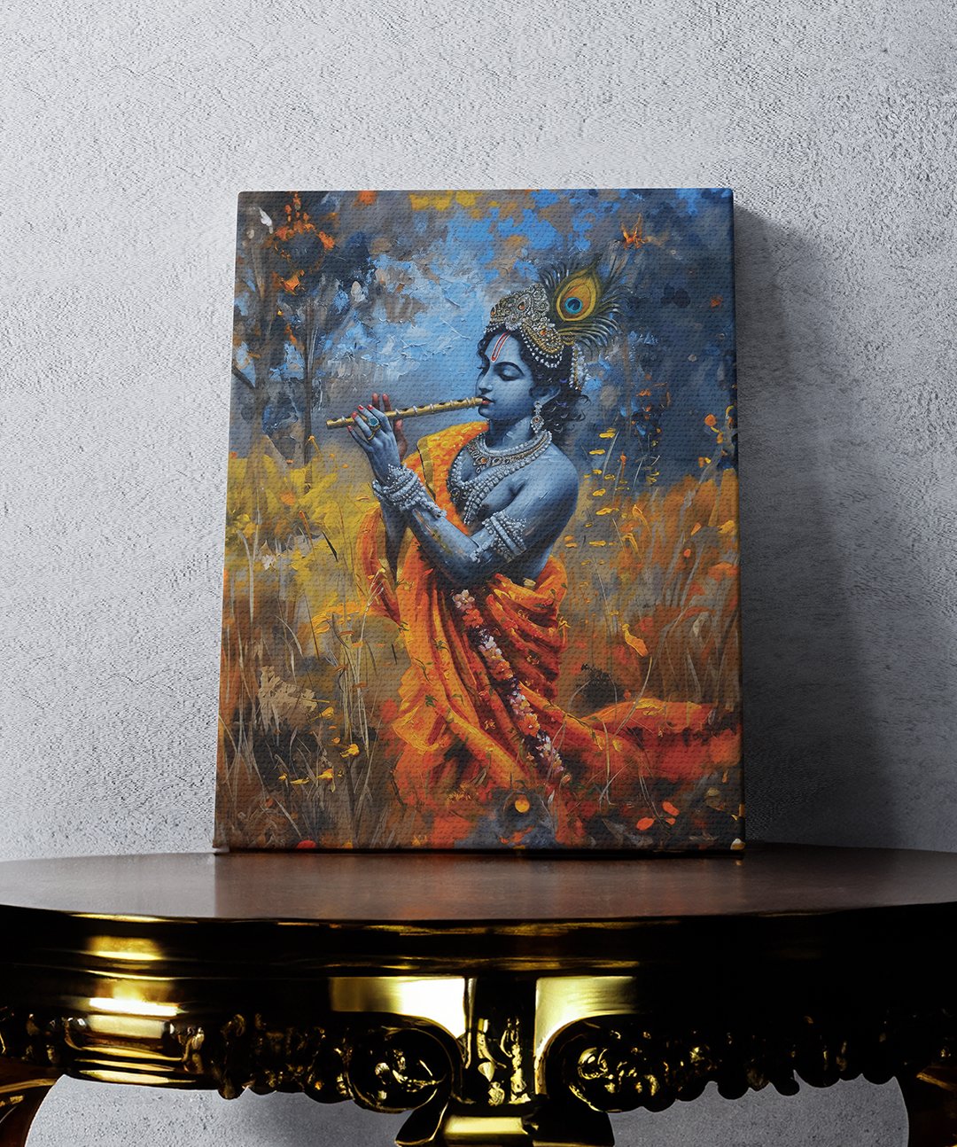 Timeless Krishna - Words On Wall - Canvas - Timeless Krishna