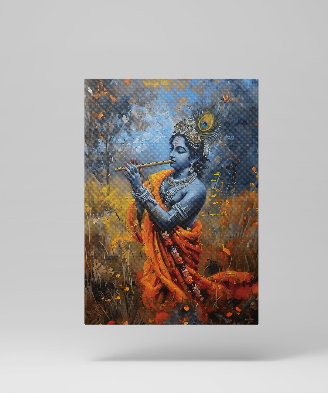 Timeless Krishna - Words On Wall - Canvas - Timeless Krishna