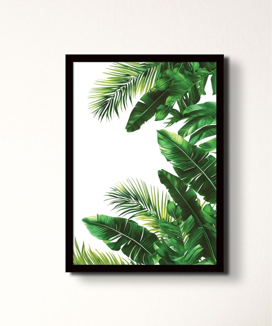 Tropical Whisper-2 - Words On Wall - - A4 - Black Frame - Tropical Whisper-2