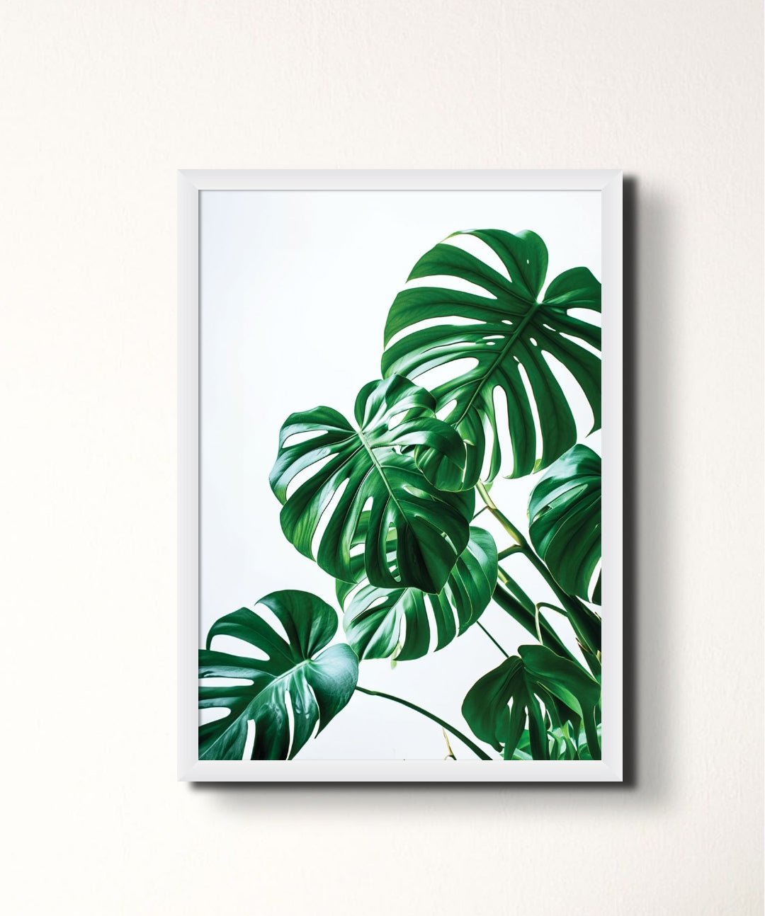 Tropical Whisper-4 - Words On Wall - - A4 - White Frame - Tropical Whisper-4