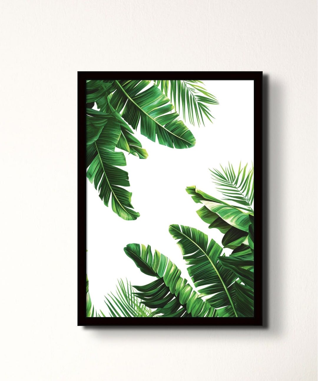 Tropical Whisper - Words On Wall - - A4 - Black Frame - Tropical Whisper