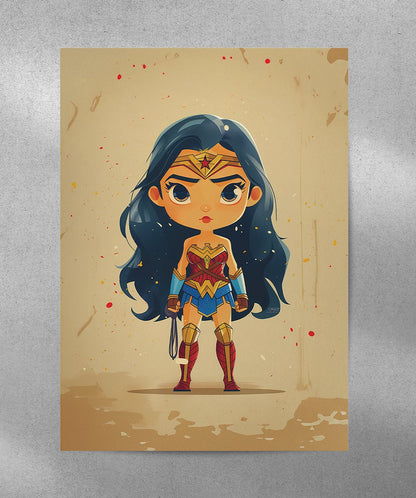 Wonder of Woman - Words On Wall - A4 - No Frame - Wonder of Woman